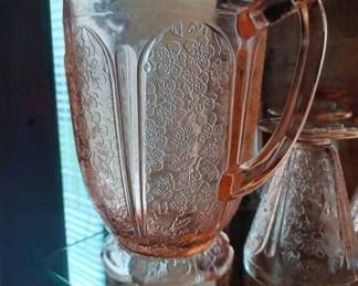 Cherry Blossom Pink Depression Pitcher