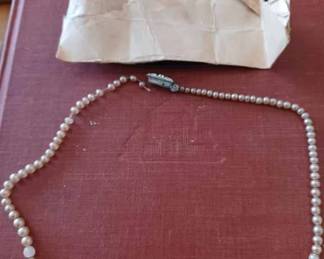 One of Two Vintage Necklaces