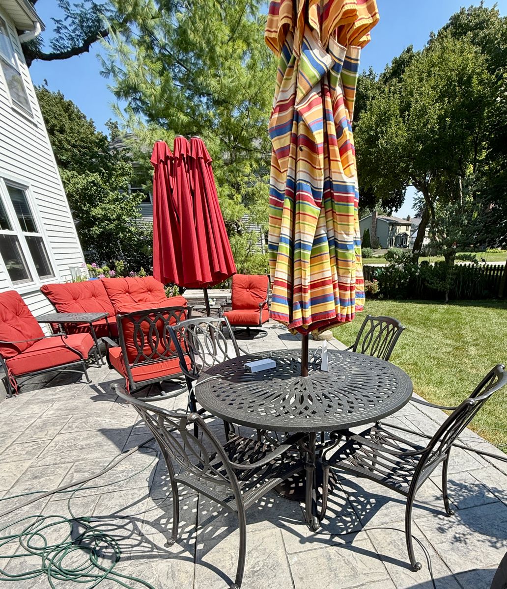 Hanamint Outdoor Furniture Mayfair Collection.