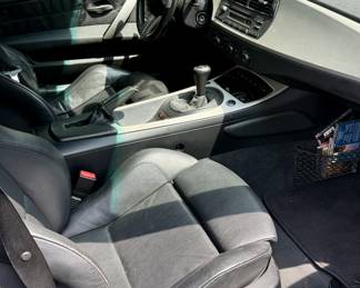 2005 BMW Z4 2.5i Convertible Roadster in Silver with Black Leather Interior and Manual Transmission 80K Miles