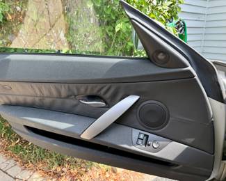 2005 BMW Z4 2.5i Convertible Roadster in Silver with Black Leather Interior and Manual Transmission 80K Miles