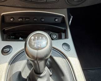 2005 BMW Z4 2.5i Convertible Roadster in Silver with Black Leather Interior and Manual Transmission 80K Miles