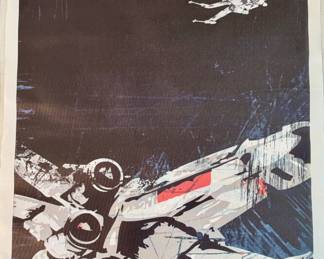 Set of 3 Star Wars prints on Canvas