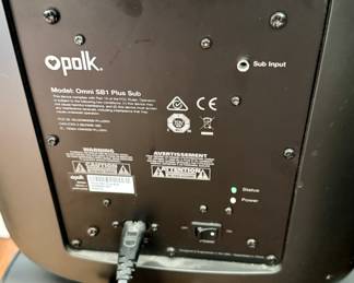 Polk Omni SB 1 Plus Subwoofer (We have 2)