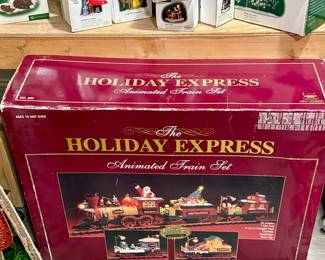 Holiday Express Animated Train Set