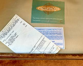 Beautiful Vintage (1960's) Lane "Venture Excursions" Collection (As Shown) in Great Condition.  A mix of Rattan and Wood 