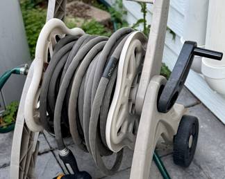 Hosereel and Hose with Nozzle