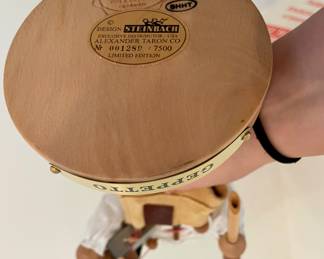 Vintage Geppetto with Pinoccio by Steinbach and Original Box