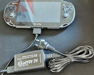 PSVita with AC Adapter 
