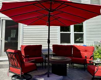 Hanamint Outdoor Furniture Mayfair Collection. 