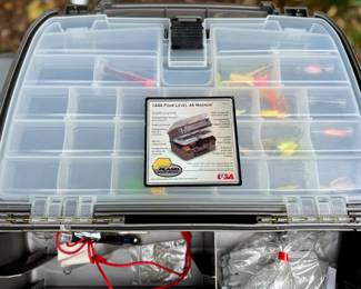 Plano Fishing Tackle Box with 4 Compartments