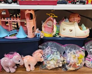 Vintage My Little Pony bundle. G1 from the 80s.