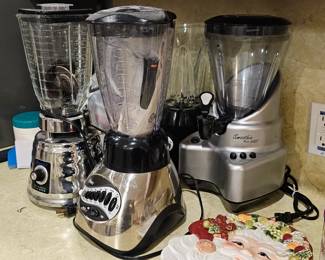 Classic name brand Blenders