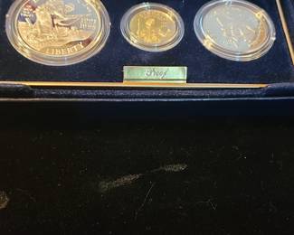 World War Two Gold and Silver coins. 
