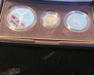 Congressional Gold and Silver coins 