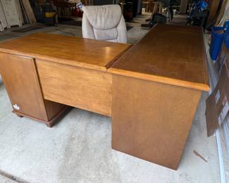 Corner executive desk (chair has been sold)