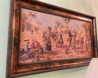tapestry framed