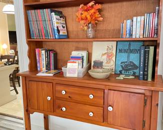 open face bookcase/display piece