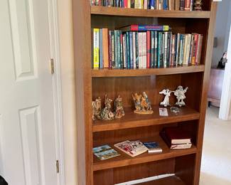 bookcase & books