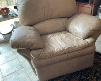 leather recliner
