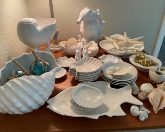 by the sea shore dishes