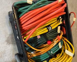 many extension cords, some new