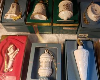 Lenox ornaments 