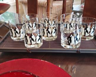 Penguin tumbler glasses