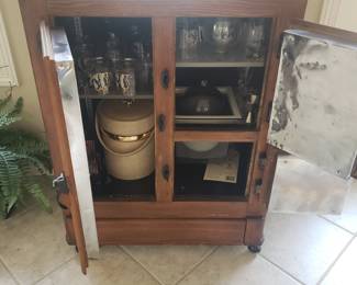 Antique fridge