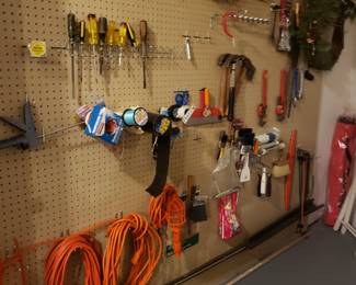Downstairs garage items