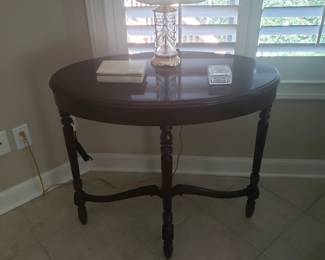 Oval table