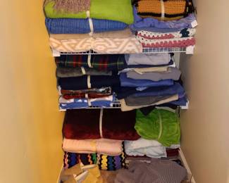 Blankets. New shoes 
