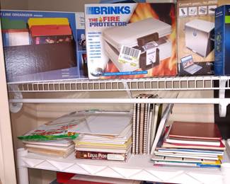 Office supplies, safe