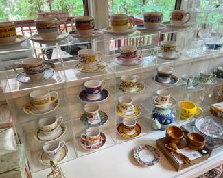 mary  Engelbreit cup sets w/boxes, great gifts