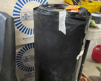big!! roll of plastic