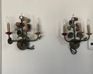 VINTAGE WALL SCONCES ELECTRIC