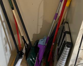 Ladder and yard tools