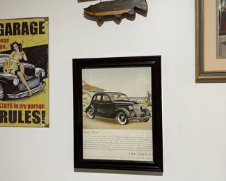 Great Wall art for garage