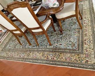 Hand tied carpets