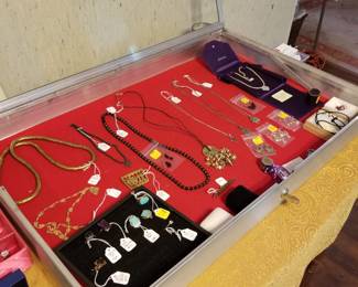 Silver and costume jewelry