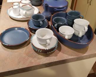 Pottery set from Portugal.
