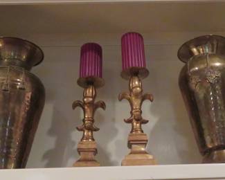 Vases, candlesticks