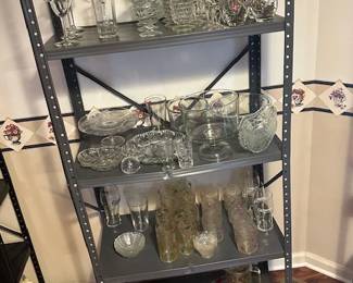 Kitchen Glassware - Glassware, pots, pans and way too much to mention.