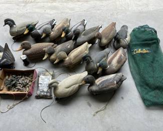 DUCK DECOYS & CARRY BAG 