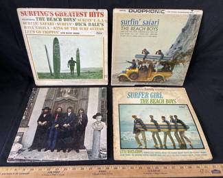 4 VINTAGE BEACH BOYS ALBUMS