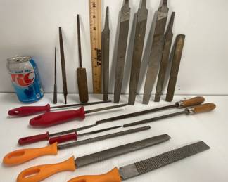 COLLECTION OF WOODWORKING TOOLS- FILES & RASPS