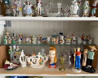 Some Art Deco porcelain and others