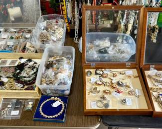 Some Cameos, Shoe clips, fur clips, dress clips and more