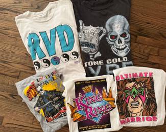 Vintage Wrestling shirts