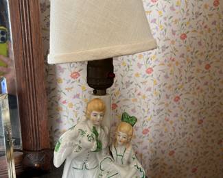 Porcelain table lamps...